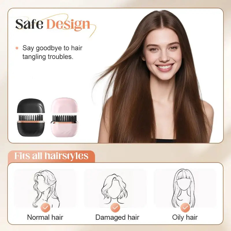 Travel Hair Straightener Comb